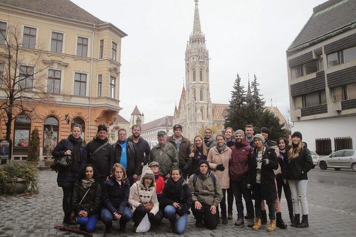 Excursão a pé pelo distrito do castelo de Budapeste