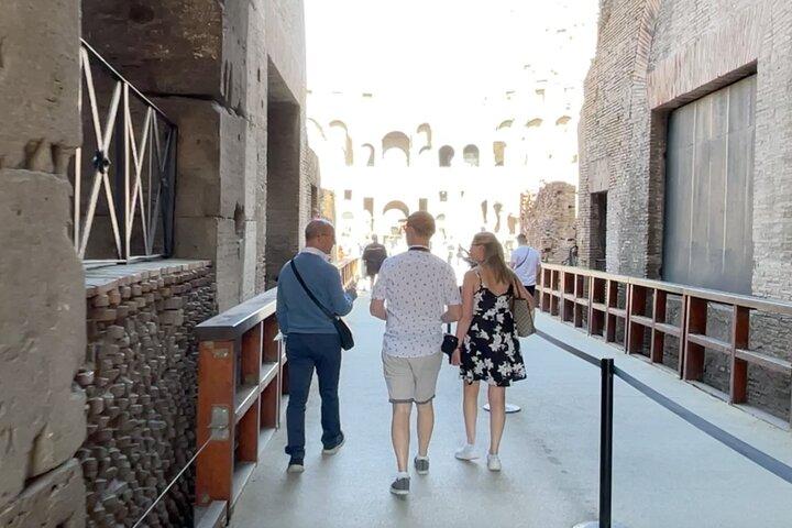 Private Colosseum Arena Express com acesso ao Fórum e Palatina