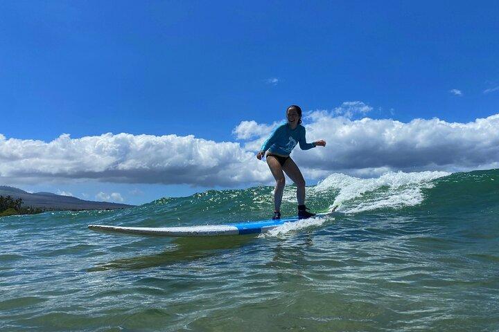 Group Surf Lesson på Kalama Beach i Kihei