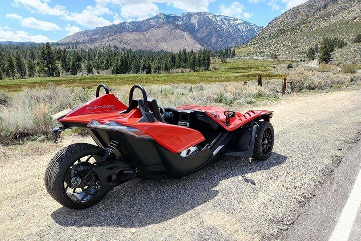 4 Stunden roter Polaris Slingshot-Verleih rund um den Lake Tahoe