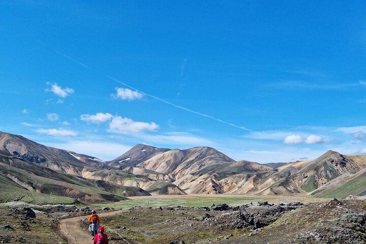 Privater Tagesausflug in der Region Landmannalaugar South Region auf einem 4x4-Truck