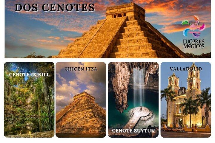 Chichén Itzá + Cenote Suytun & Cenote Ik Kil + Valladolid