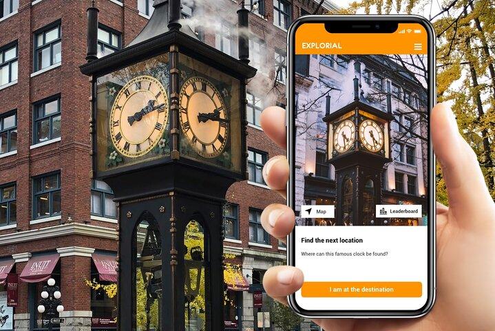 Tour a piedi autoguidato della città di Vancouver e caccia al tesoro