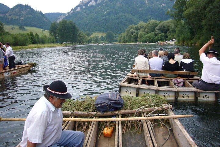 Best Value Tour voor klassiek raften in Dunajec River Gorge vanuit Krakau