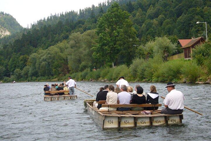 Best Value Tour voor klassiek raften in Dunajec River Gorge vanuit Krakau