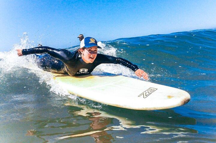 Aula de Surf em Santa Bárbara (4 Horas)