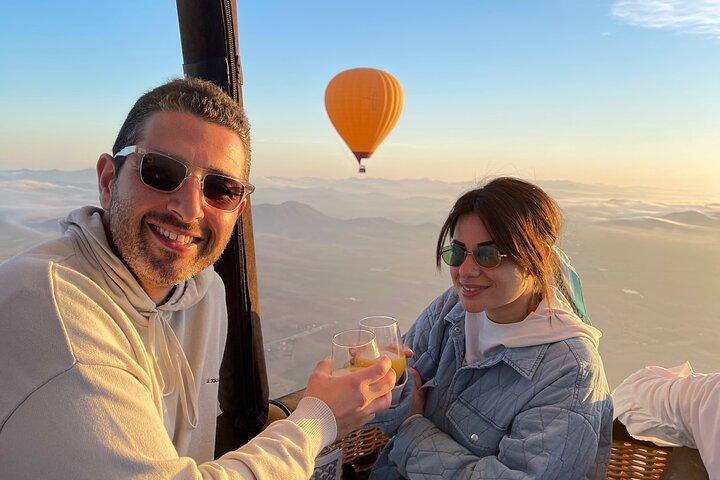 Viator Exclusive: Private Sunrise Balloon Ride with Royal Breakfast on Board