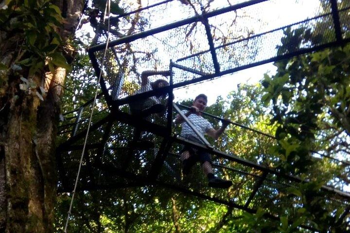 Zip line Canopy half day adventure tour near San Jose Costa rica in San Ramon