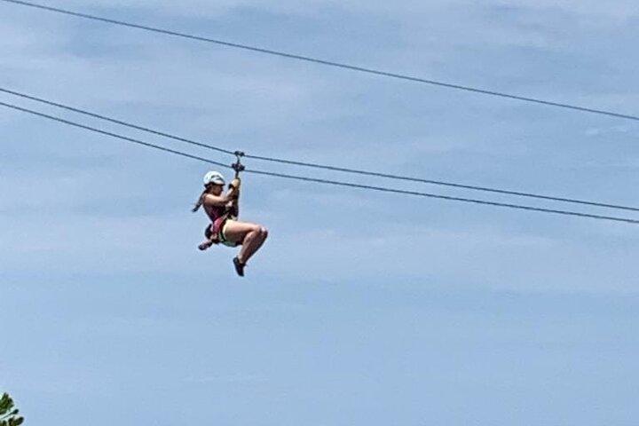 Zipline, ridetur, ATV og katamaran fra Montego Bay