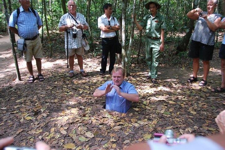 Heldagstur Ho Chi Minh City - Cu Chi Tunnel (liten grupp)