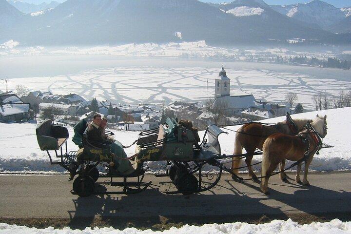 Privat hestekrænet Sleigh Ride fra Salzburg
