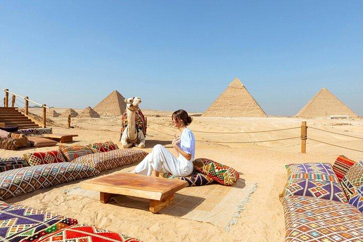 Excursión de día completo a las pirámides de Guiza, Esfinge, Menfis y Saqqara