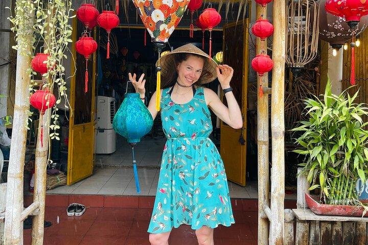 Express Hoi An Lantern fazendo lanternas dobráveis de classe