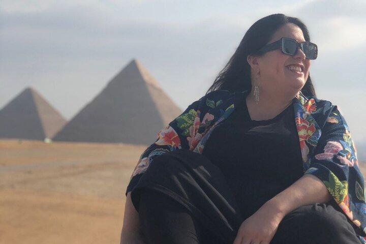 Gizeh-piramides, Sphinx, Sakkara en City of Memphis Private Full Day Tour