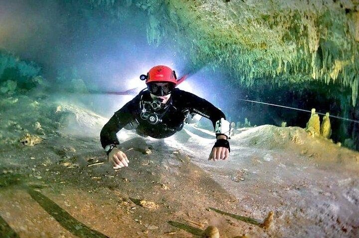 Private Full-Day Cenote Diving Experience 2 Dives with Lunch