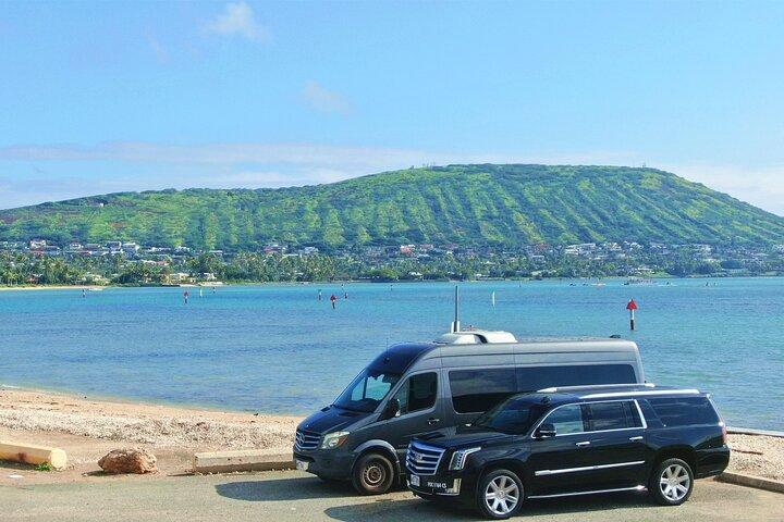 Honolulu Harbor Cruise Terminal Transfer per luxe voertuig