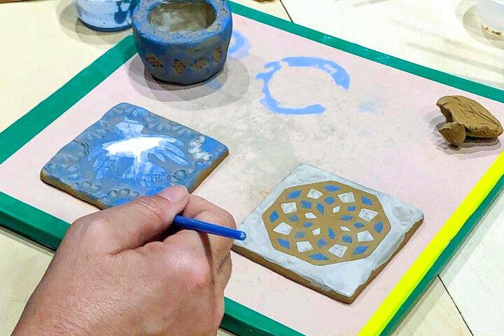 Ceramic Tiles Small Group Workshop in Barcelona