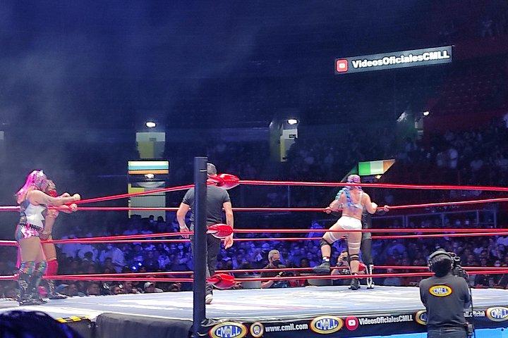 Lucha Libre Experience with Tequila, Walking Tour & Arena Show