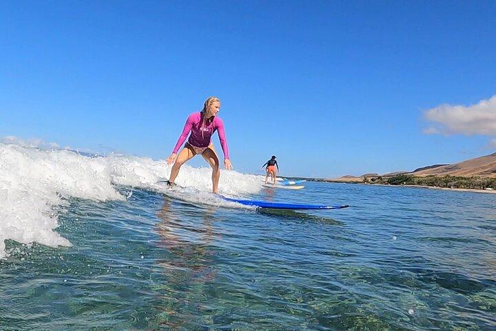 Cours de surf à Maui