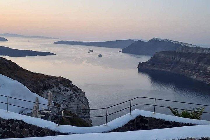 サントリーニ島の「ワイン街道」：3 つのワイナリーでのワイン テイスティング ツアー