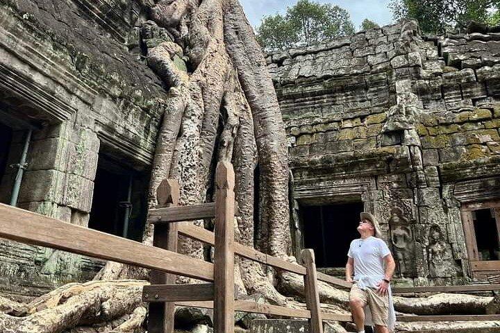 Tour de medio día por la tarde por el templo de la selva Angkor Wat & Ta Prohm