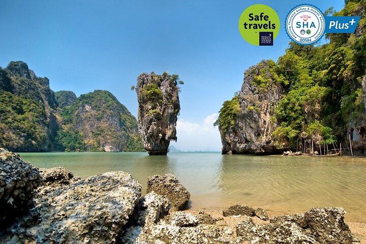 James Bond Island Canoa 7 Point 5 Island en lancha rápida desde Phuket