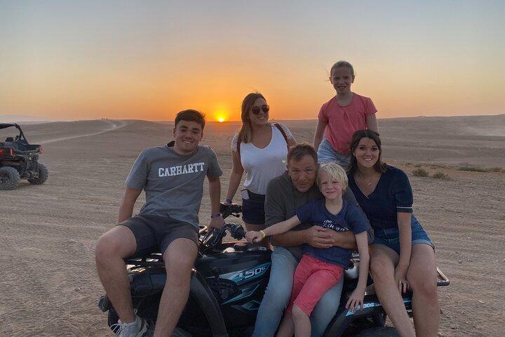 Quad ride in the Agafay Desert in Marrakech