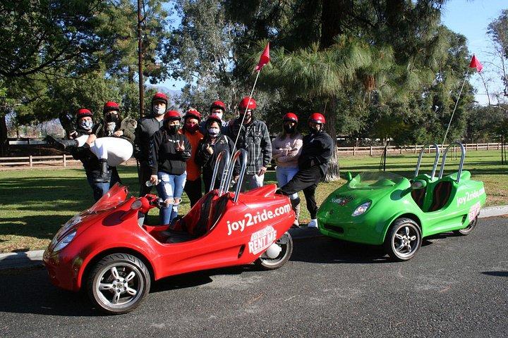 ロサンゼルスでミニカーアドベンチャーライド