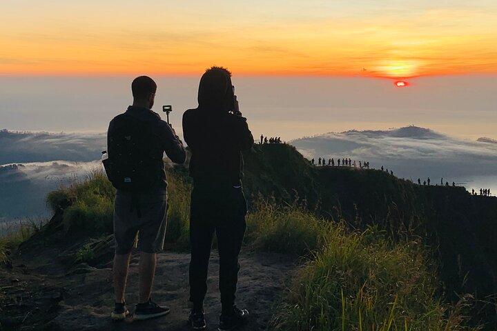 Mount Batur solopgang vandretur og naturlige varme kilder