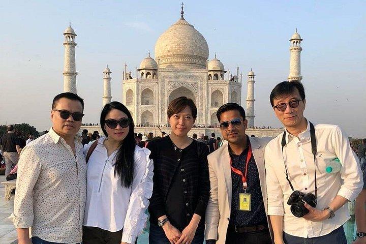 デリー発：ラジャスタン王宮の城塞と宮殿のプライベート ツアー