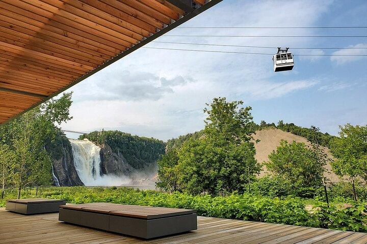 Montmorency Falls shuttle bus & admission