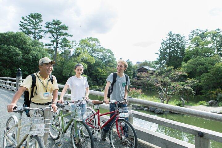 京都裏通りサイクリング プライベート ツアー英語を話すガイド