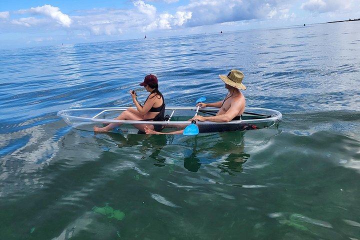 Clear Bottom Kayak - Guaranteed to see Turtles!