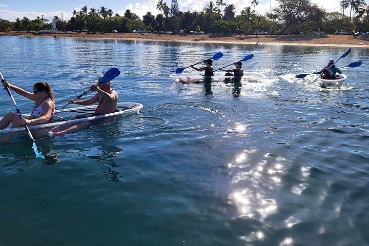 Clear Bottom Kayak - Guaranteed to see Turtles!