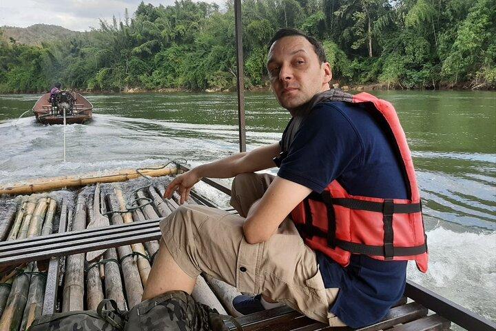 Private Erawan Wasserfall, River Kwai, Todesbahn-Tour von Bangkok