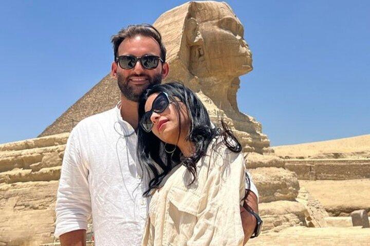 Cairo Layover Giza-pyramiderna, Stora Sfinxen, Koptiska Kairo och Khan El Khalili