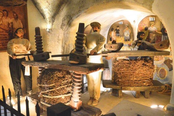Halvdag privat vinprovningstur i Santorini