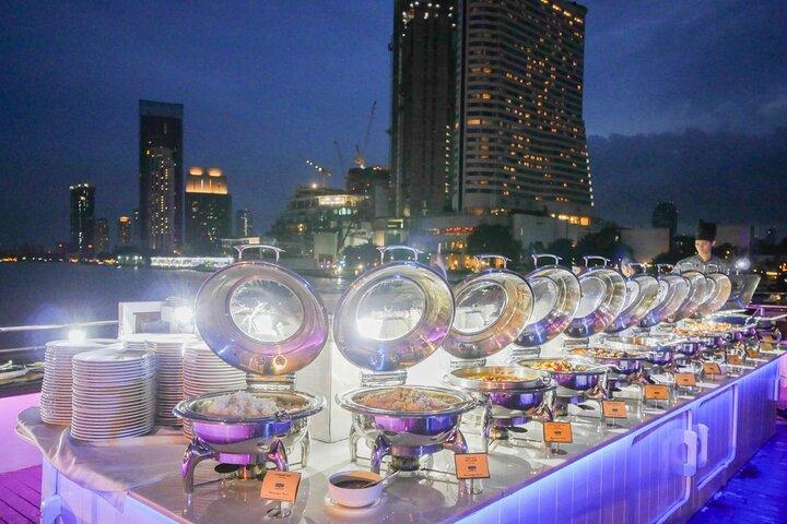 ワンダフルパール: チャオプラヤー川夕食クルーズ