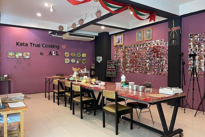 市場見学オプション付きタイ料理体験教室プーケット！