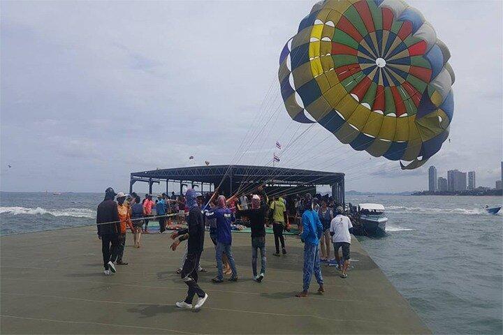 Coral Island speed boa-Parasailing e altre attività a scelta
