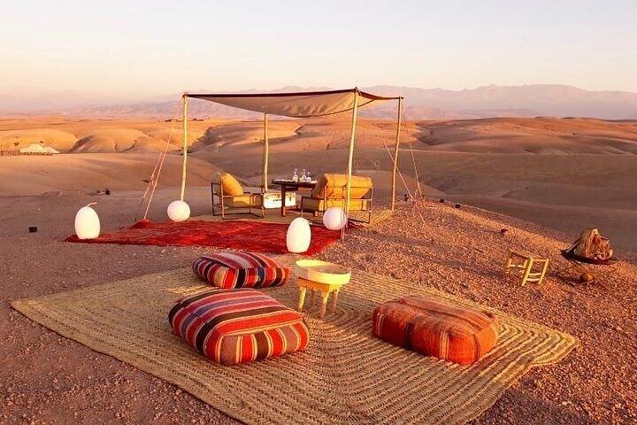 Agafay Desert-zonsondergangtrip met diner