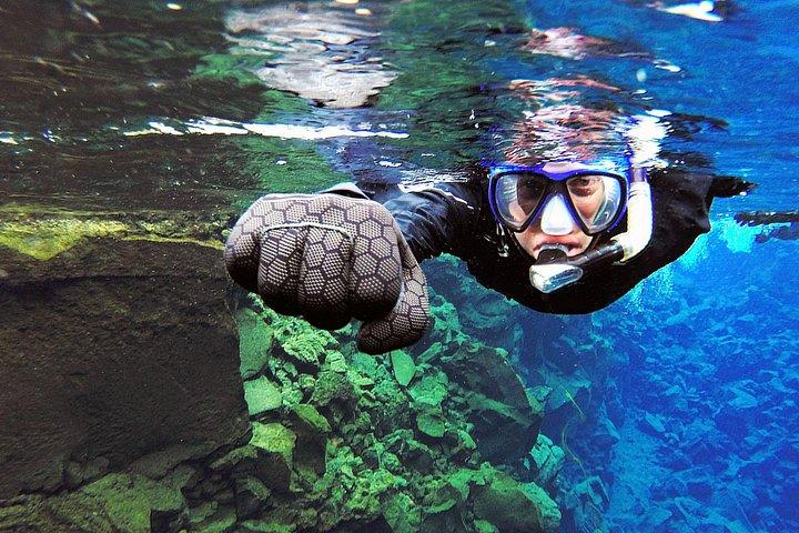 Snorkeling in Silfra & Fly Over Iceland Virtual Experience - Self-drive