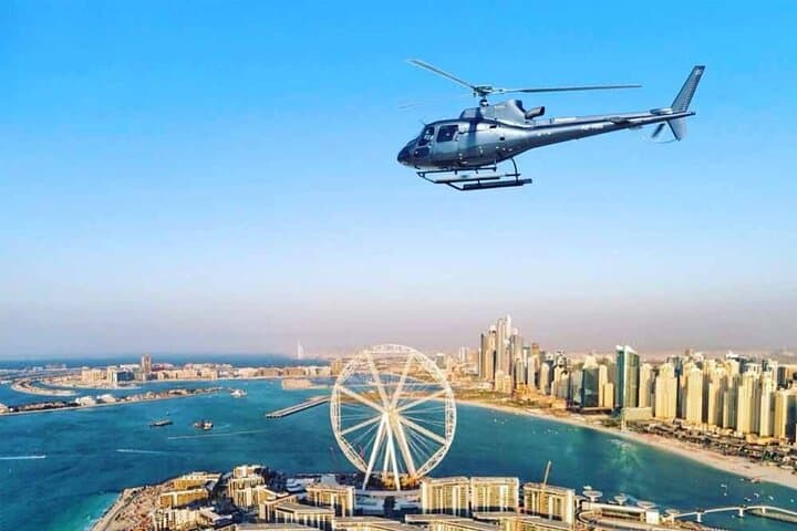 Helicopter Ride in Dubai - Peal Heli Tour- 12 Min Flight