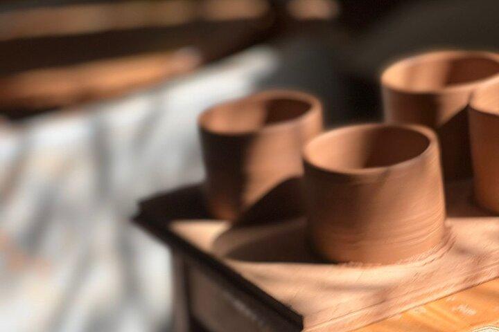 Workshop di ceramica Lamsaty con tè marocchino