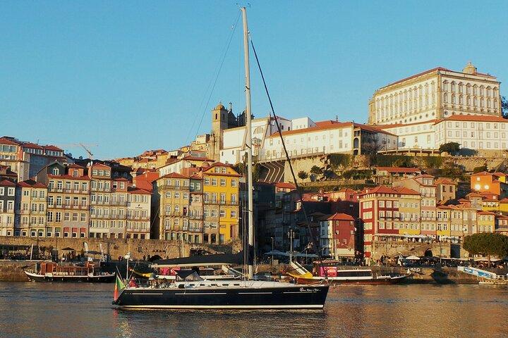 Douro zonsondergang zeilbootervaring in Porto