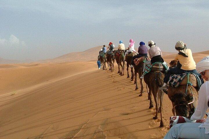 Desert Trip:Fès-Merzouga(1 Night)-Ouarzazat(1 Night)-Marrakech