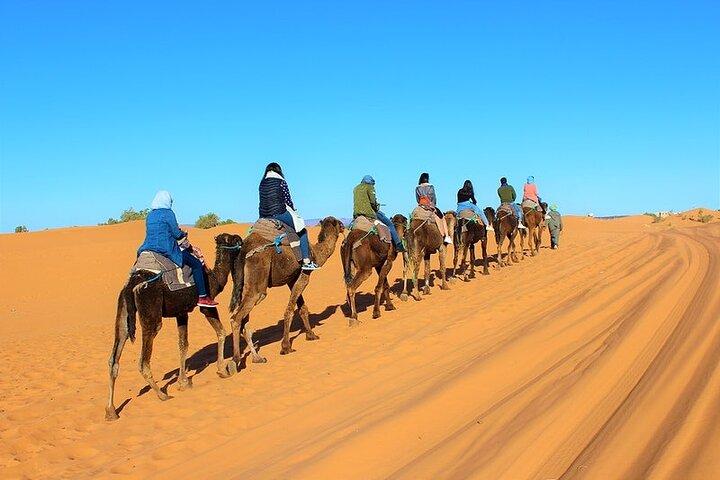 Desert Trip:Fès-Merzouga(1 Night)-Ouarzazat(1 Night)-Marrakech