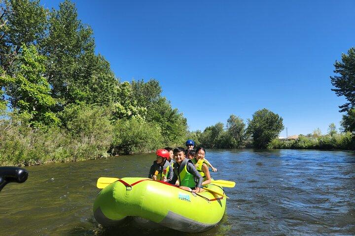 Boise River begeleide rafting-, zwem- en wildlife-tour