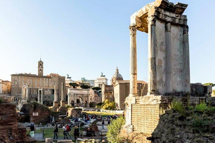 Rom: Halvprivat rundvandring i Colosseum