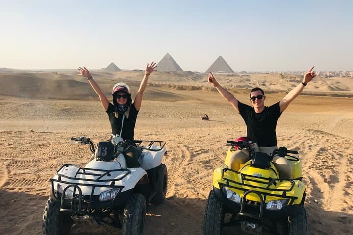 VIP Pyramids,Camel,Quad Bike(ATV) lunch,Tickets & dinner Cruise